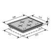 Фото - Варильна поверхня HG640-EA3 CEST (X)