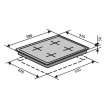 Фото - Варочная поверхность HSF640-Z3 CESBT (X)